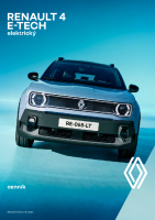 Renault 4 E-TECH - cennik 2025